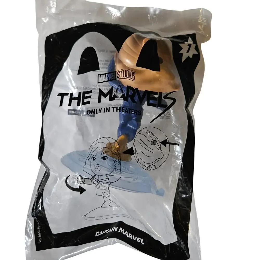 2023 McDonalds The Marvels 1 Captain Marvel New